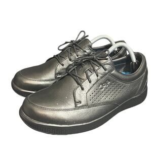 Joya‎ Mens Shoes Boston Black Casual Lace-Up Leather Legend Footwear Size 9.5